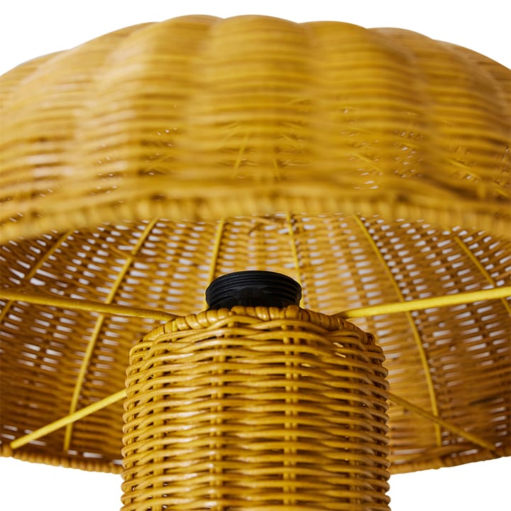 Candeeiro de mesa Rattan - Mustard - HKliving