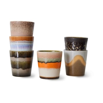 Caneca 70's 6 un. - Elements - HKliving