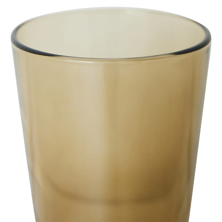 Chávena 70's glassware 20cl 4 unid. - Mud brown - HKliving