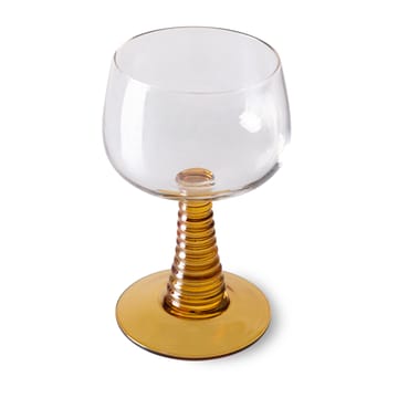 Copo de vinho alto Swirl - Ocre - HKliving