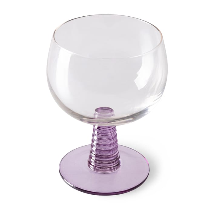 Copo de vinho baixo Swirl, Roxo HKliving