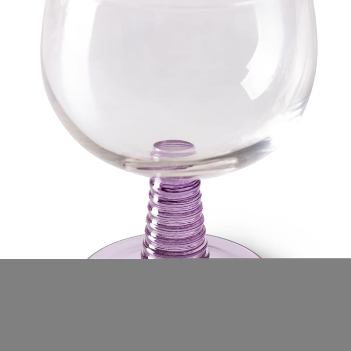 Copo de vinho baixo Swirl, Roxo HKliving