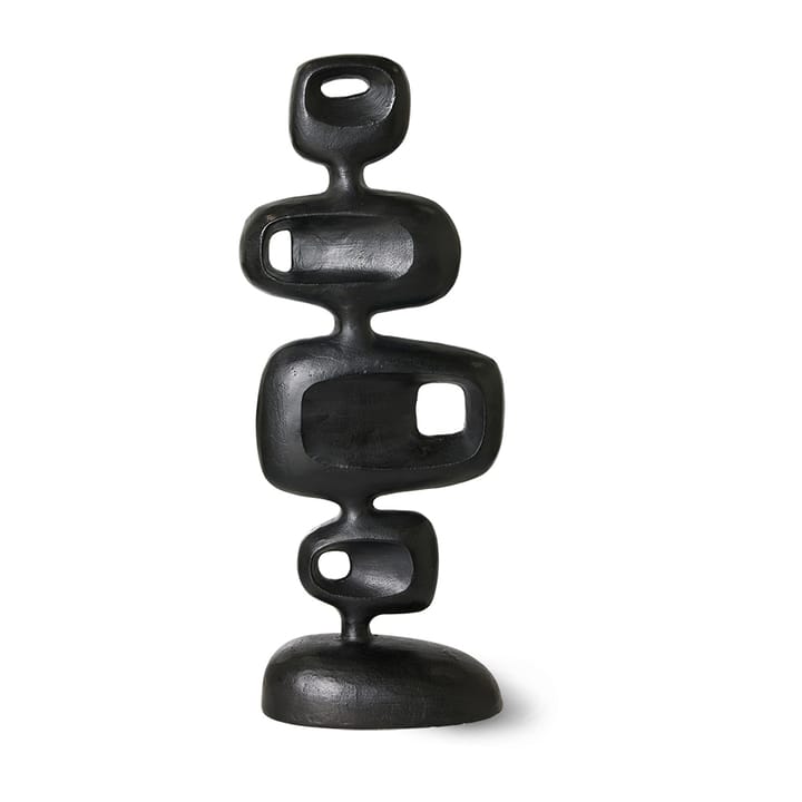 Escultura Aluminium 80 cm - Heavy black - HKliving