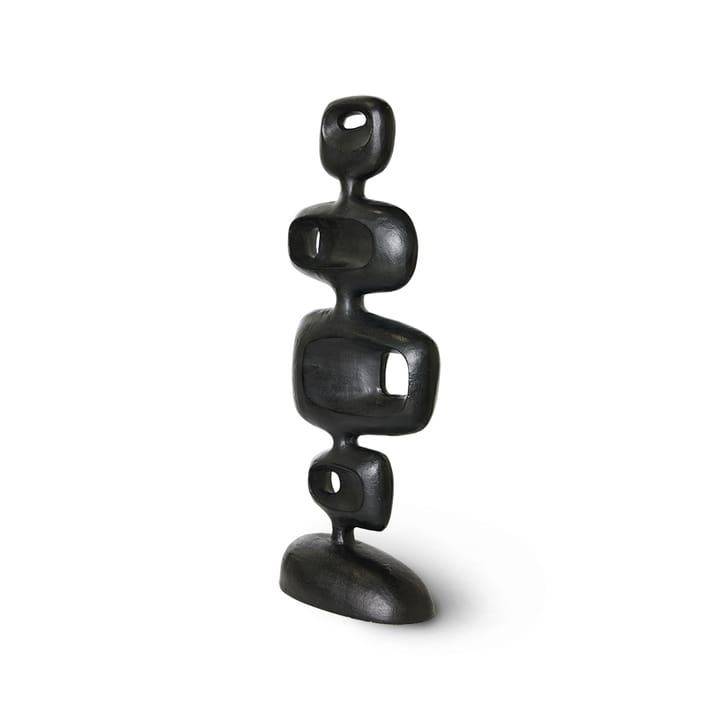 Escultura Aluminium 80 cm - Heavy black - HKliving