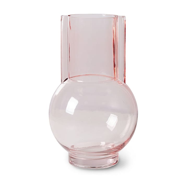 HK Living vaso de vidro 23 cm - pink - HKliving