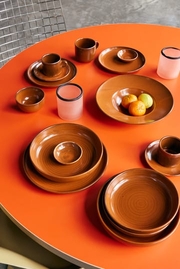 Home Chef prato fundo grande Ø21.5 cm - Burned orange - HKliving