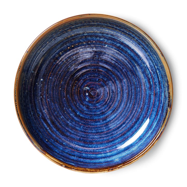 Home Chef prato fundo grande Ø21.5 cm - Rustic blue - HKliving