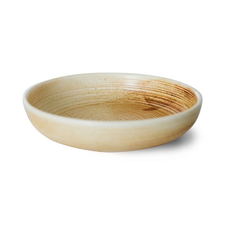 Home Chef prato fundo grande Ø21.5 cm - Rustic cream-brown - HKliving