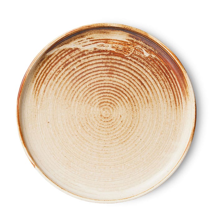 Home Chef prato pequeno Ø20 cm - Rustic cream-brown - HKliving