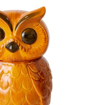 Pote de cerâmica Owl - Tangerine - HKliving