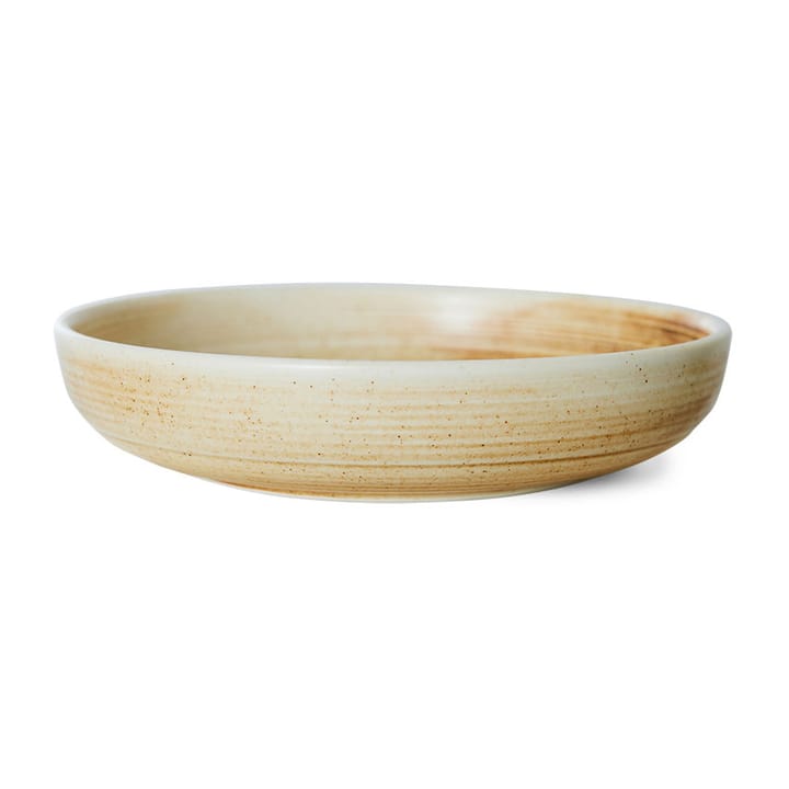 Prato fundo Home Chef Ø19,3 cm - Creme-marrom rustico - HKliving