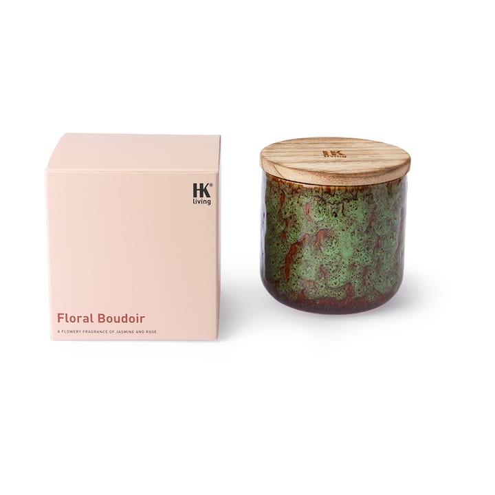 Vela perfumada Floral Boudoir - Green - HKliving