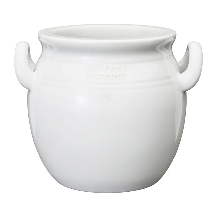 Höganäs Ceramic jarra 1 l - Branco - Höganäs Keramik