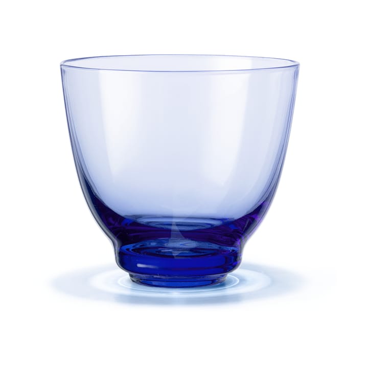 Copo de água Flow 35 cl - Azul escuro - Holmegaard