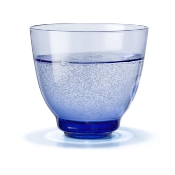 Copo de água Flow 35 cl - Azul escuro - Holmegaard