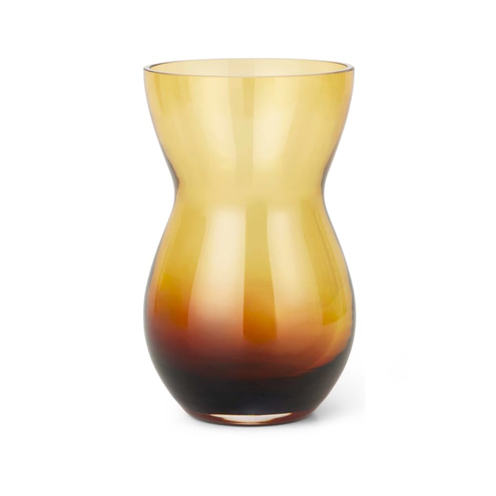 Vaso Calabas 21 cm - Duo burgundy-amber - Holmegaard