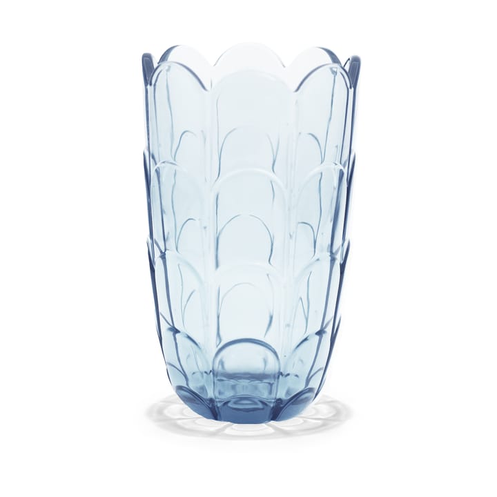 Vaso Lily H19 cm - Blue iris - Holmegaard