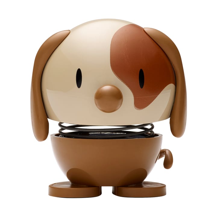 Figura Cachorro Hoptimista 6,9 cm  - Castanho  - Hoptimist