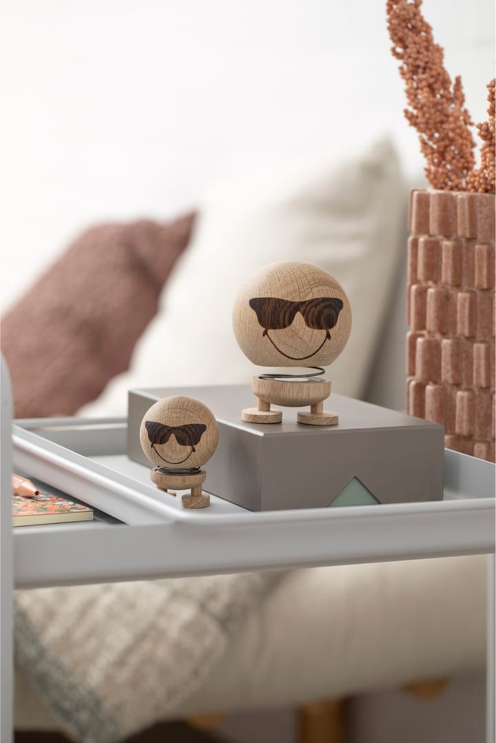 Figura Hoptimist Smiley Cool M - Raw oak - Hoptimist