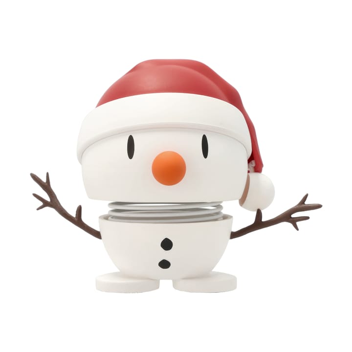 Hoptimist Soft Santa Snowman S figura - Branco - Hoptimist