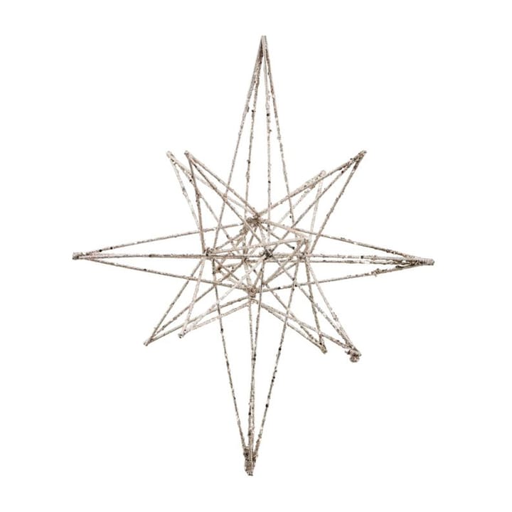 Decoração de Natal Star 21x35 cm - Champagne - House Doctor