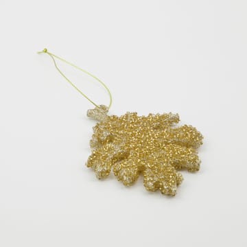 Pingente de Natal Glint 10,5 cm 3-unidades  - Glitter dourado - House Doctor