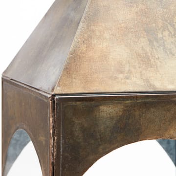 Porta-vela Arch bronze envelhecido - 38 cm - House Doctor