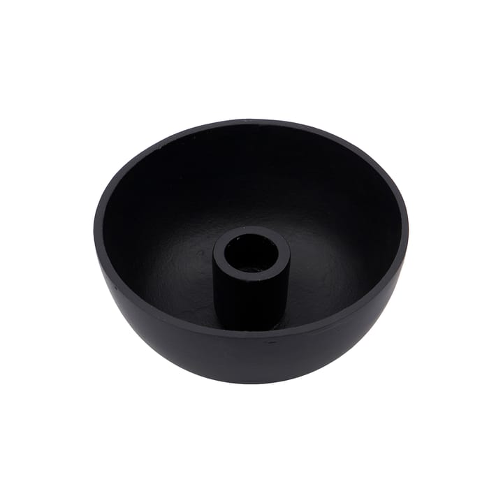 Suporte de velas Crown Ø13 cm - Preto - House Doctor