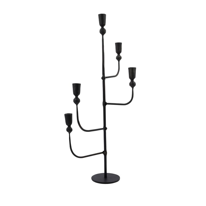 Suporte de velas Ira 61 cm - preto - House Doctor