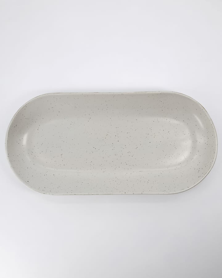 Travessa Pion 19x38 cm, cinza-branco House Doctor