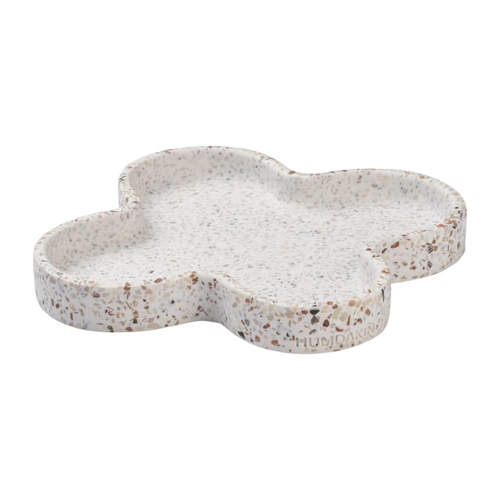 Bandeja Humdakin Terrazzo 27 cm  - Vermelho/bege - Humdakin