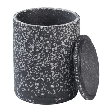 Vaso com tampa Humdakin Terrazzo Ø13 cm  - Preto - Humdakin