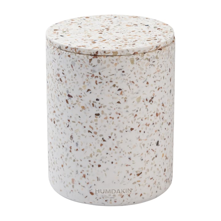 Vaso com tampa Humdakin Terrazzo Ø13 cm  - Vermelho/bege - Humdakin