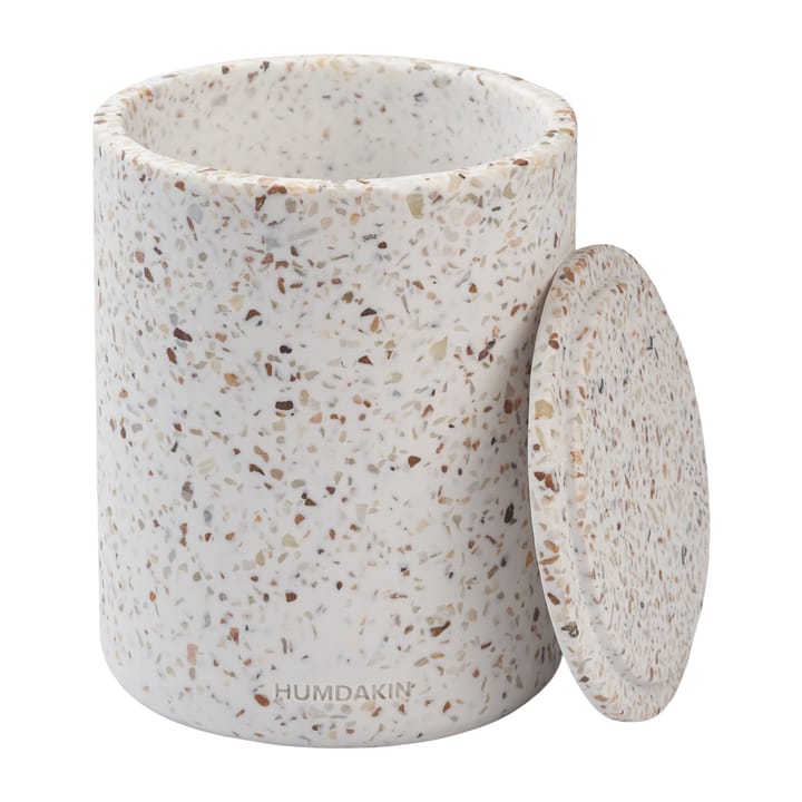 Vaso com tampa Humdakin Terrazzo Ø13 cm  - Vermelho/bege - Humdakin