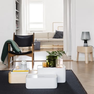 Caixa de armazenamento grande Vakka - freixo branco - Iittala