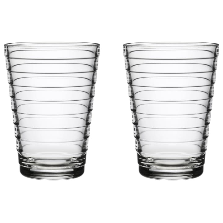 Copo Aino Aalto 33 cl 2 un. - transparente - Iittala