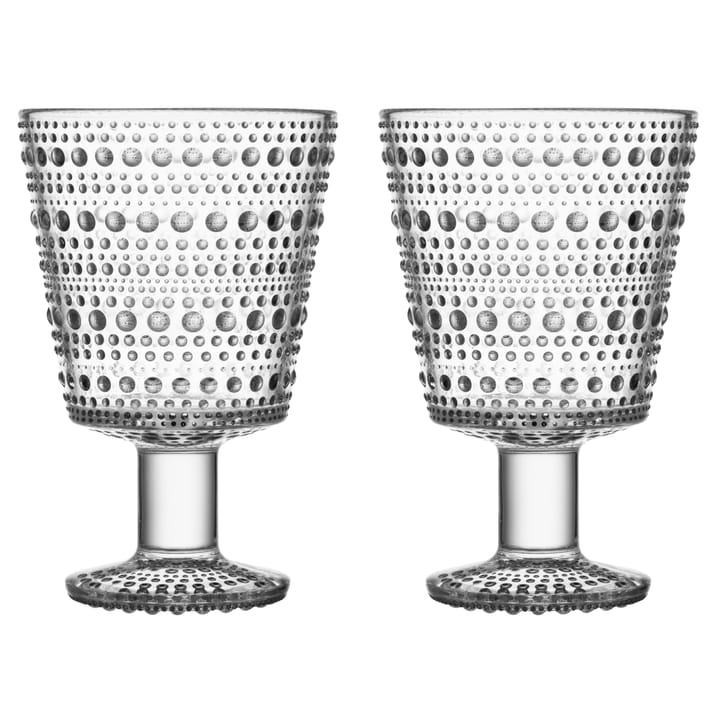 Copo com haste Kastehelmi 26 cl 2 un. - Clear - Iittala