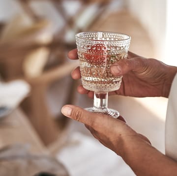 Copo com haste Kastehelmi 26 cl 2 un. - Clear - Iittala