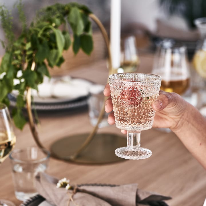 Copo com haste Kastehelmi 26 cl 2 un. - Clear - Iittala