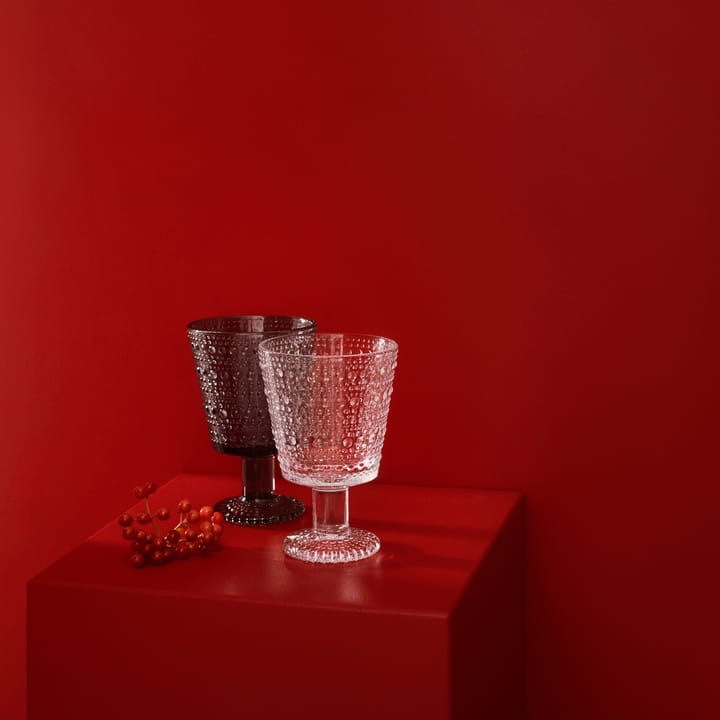 Copo com haste Kastehelmi 26 cl 2 un. - Clear - Iittala