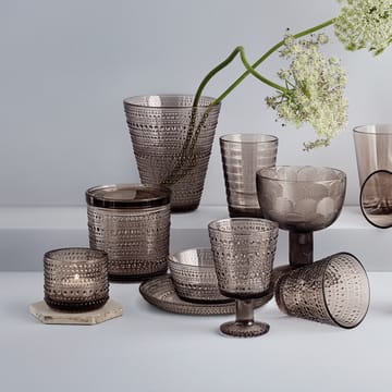 Copo com haste Kastehelmi 26 cl 2 un. - Linho - Iittala