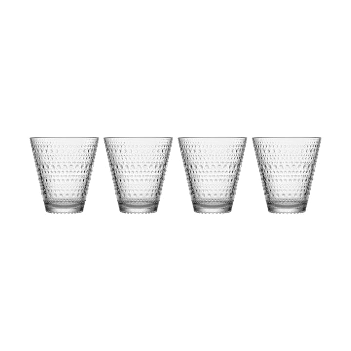 Copo Kastehelmi 30 cl 4-unidades - Claro - Iittala