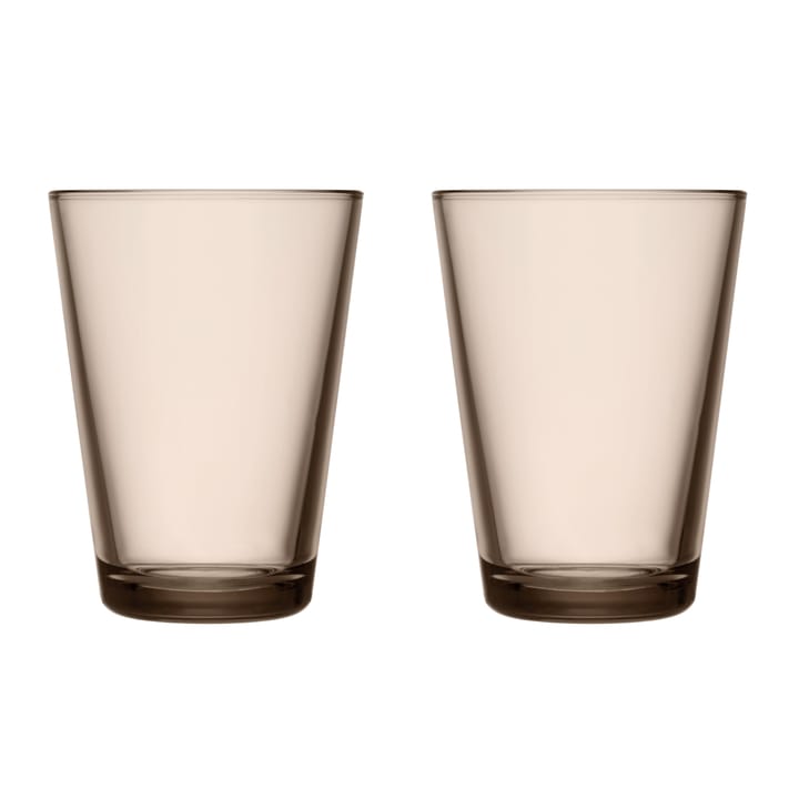 Copo tumbler Kartio 40 cl 2 un., linen Iittala