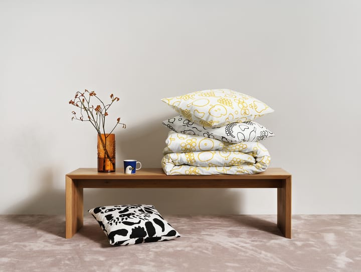 Lençóis de cama Oiva Toikka Helle 150x210 cm - Amarelo - Iittala