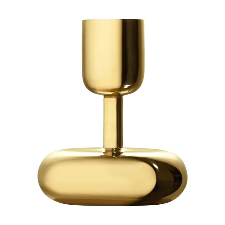 Nappula castiçal Metal dourado - pequeno 107 mm - Iittala