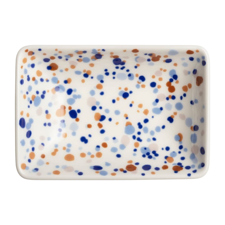 Prato Oiva Toikka Helle A7 7x10 cm - Azul-marrom - Iittala