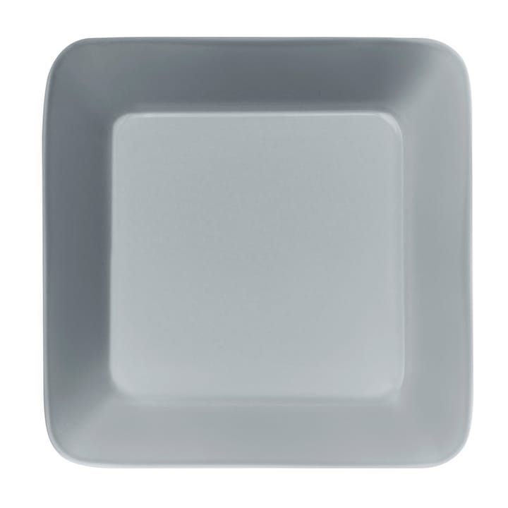 Prato quadrado Teema 16x16 cm - cinza pérola - Iittala