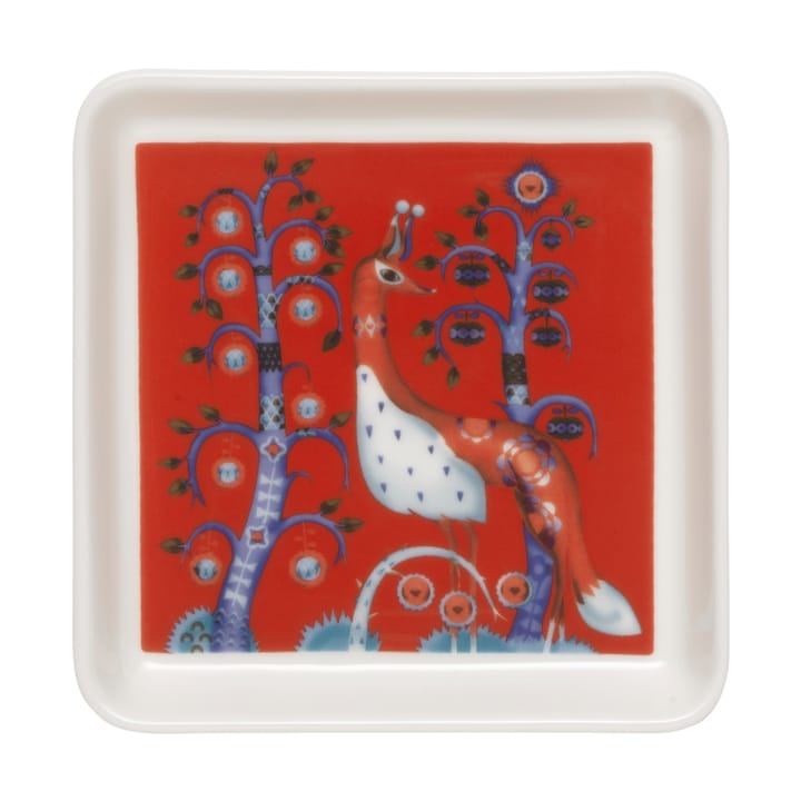 Prato Taika 12x12 cm - Vermelho - Iittala