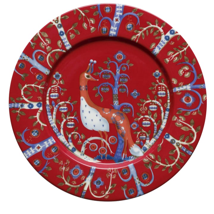 Prato Taika 22 cm - vermelho - Iittala