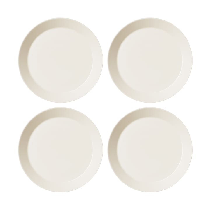 Prato Teema Ø26 cm 4-unidades, Branco  Iittala